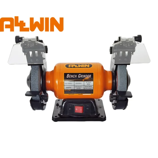 Amoladora de banco Allwin de 120 V, amoladora eléctrica de 6 pulgadas para taller