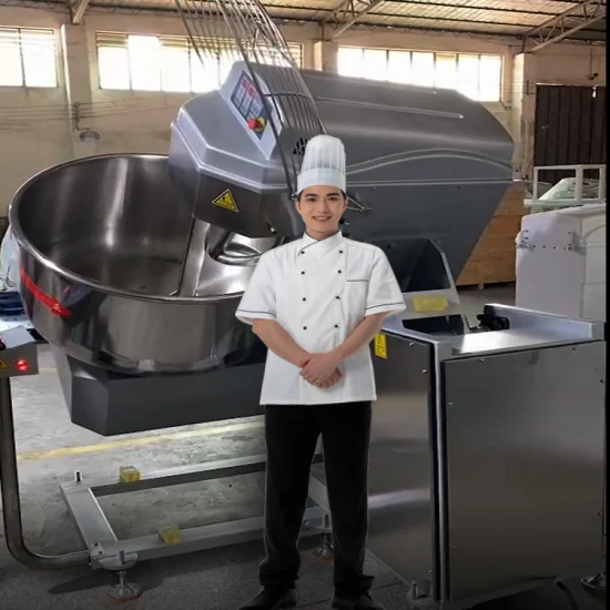 Comercial Industrial Eléctrico 8 100kg 20L 260L Alimentos Pan Hornear Equipos de panadería Soporte de doble movimiento Máquina en espiral de masa Mezcladora en espiral Mezcladora de masa de harina